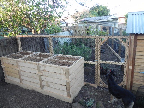 3 station compost system by Yummy Gardens Melbourne